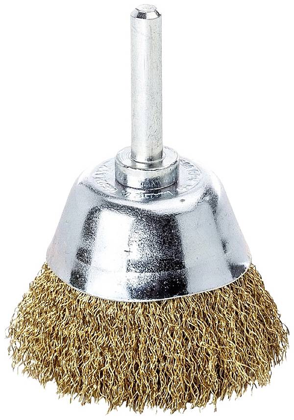 Fém drótkefe feltét fémcsappal, fúrógépekre rögzíthető, rozsda és festékmaradványok eltávolítására alkalmas.