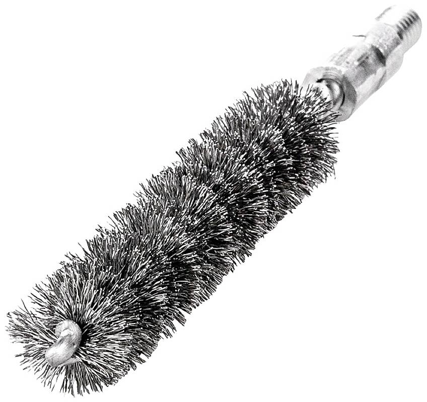 Lessmann Csőkefe L.115mm D.20mm acélhuzal hullámos töltet L.80mm 500320 500320 1 db