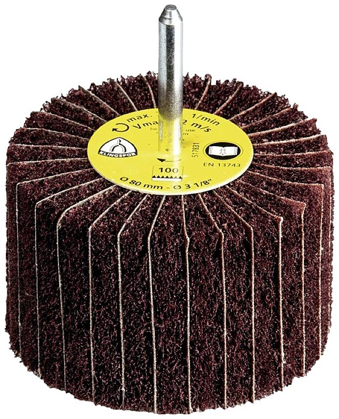 Klingspor 258944 Csapos lamellás csiszoló Ø 80 mm 10 db