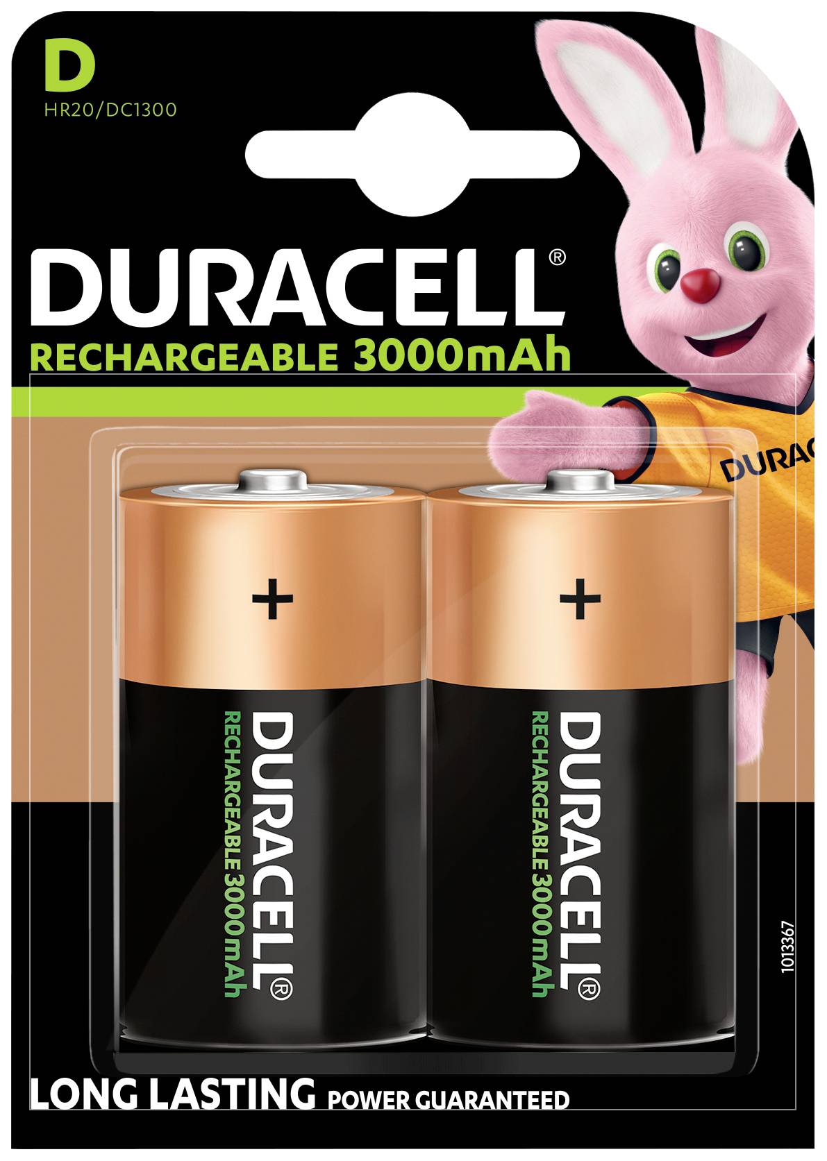 Duracell PreCharged Góliátakku NiMH 3000 mAh 1.2 V 2 db