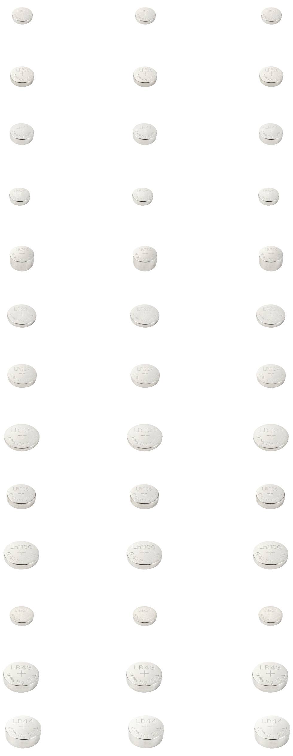 VOLTCRAFT Gombelem készlet 39 db