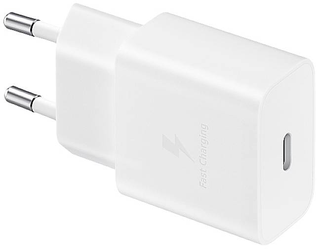 Samsung EP-T1510NWEGEU-B USB-s töltőkészülék 15 W 1x USB-C® Fehér Kábel nélkül, Gyorstöltő