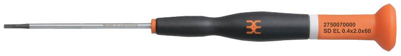 Weidmüller SD EL 0.4X2.0X60 PICO Egyenes pengéjű csavarhúzó Pengeszélesség: 2 mm Penge hossz: 60 mm
