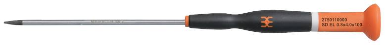 Weidmüller SD EL 0.8X4.0X100 PICO Egyenes pengéjű csavarhúzó Pengeszélesség: 4 mm Penge hossz: 100 mm