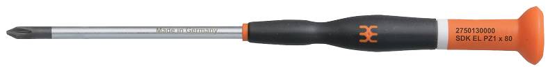 Weidmüller SDK EL PZ1 X 80 PICO 2750130000 Kereszthornyú csavarhúzó 1 Penge hossz: 80 mm