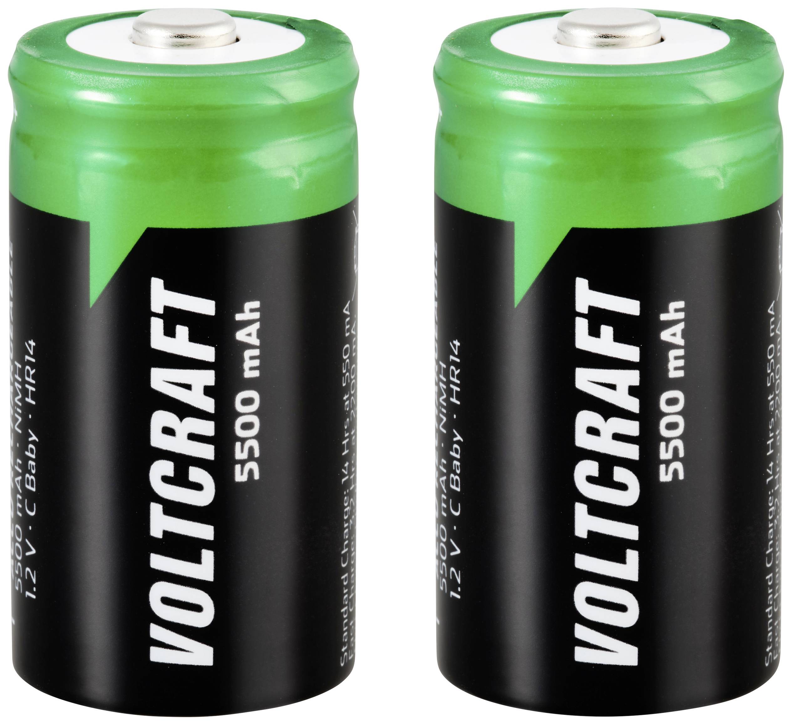 Babyakku VOLTCRAFT HR14 NiMH 1.2 V 5500 mAh 2 db