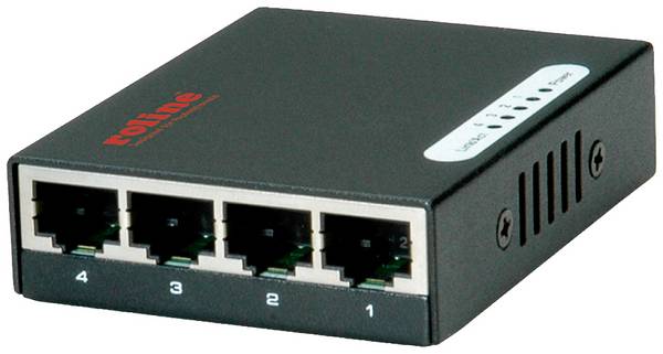 Roline 21.14.3514  Hálózati switch  10 / 100 / 1000 MBit/s USB-s tápellátás