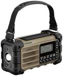 Sangean MMR-99 AM/FM Desert Tan AM/FM-RDS/Bluetooth/AUX/ kézi hajtókar + szoláris rádió