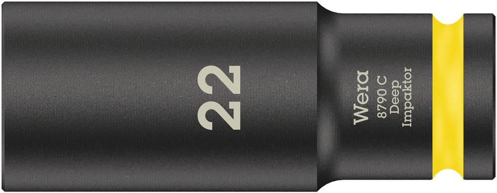 Wera 8790 C Impaktor Deep 05004838001 Belső hatlap Dugókulcs betét 22 mm 1/2 (12,5 mm)