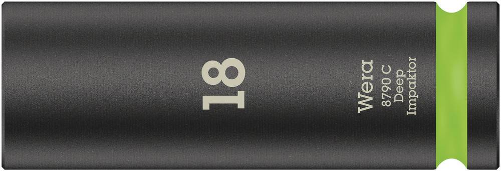 Wera 8790 C Impaktor Deep 05004835001 Belső hatlap Dugókulcs betét 18 mm 1/2 (12,5 mm)