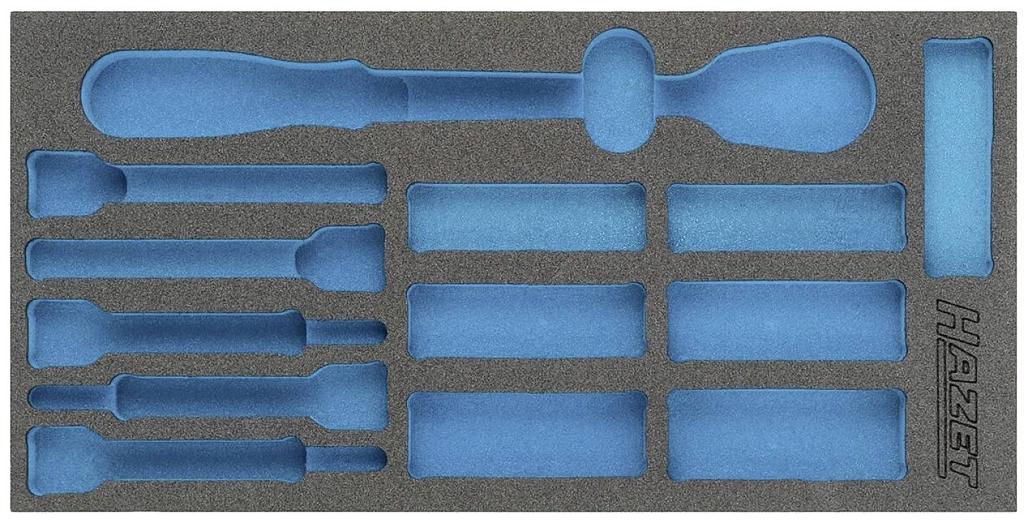 Hazet 163-340L 163-340L Habanyag betét (H x Sz) 342 mm x 172 mm