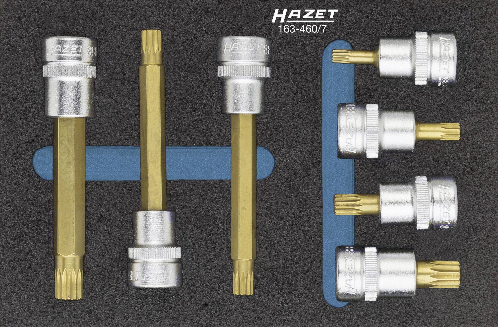 Hazet 163-460/7 Dugókulcs betét készlet 163-460/7