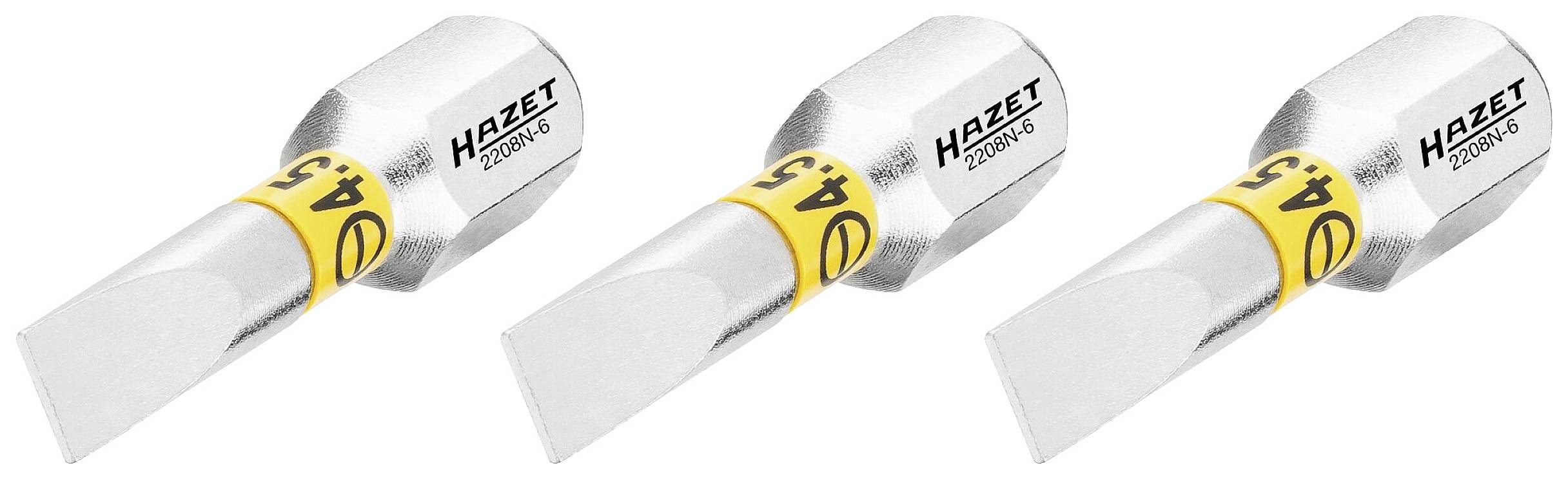 Hazet 2208N-6/3 Egyenes hornyú bit C 6.3 1 db