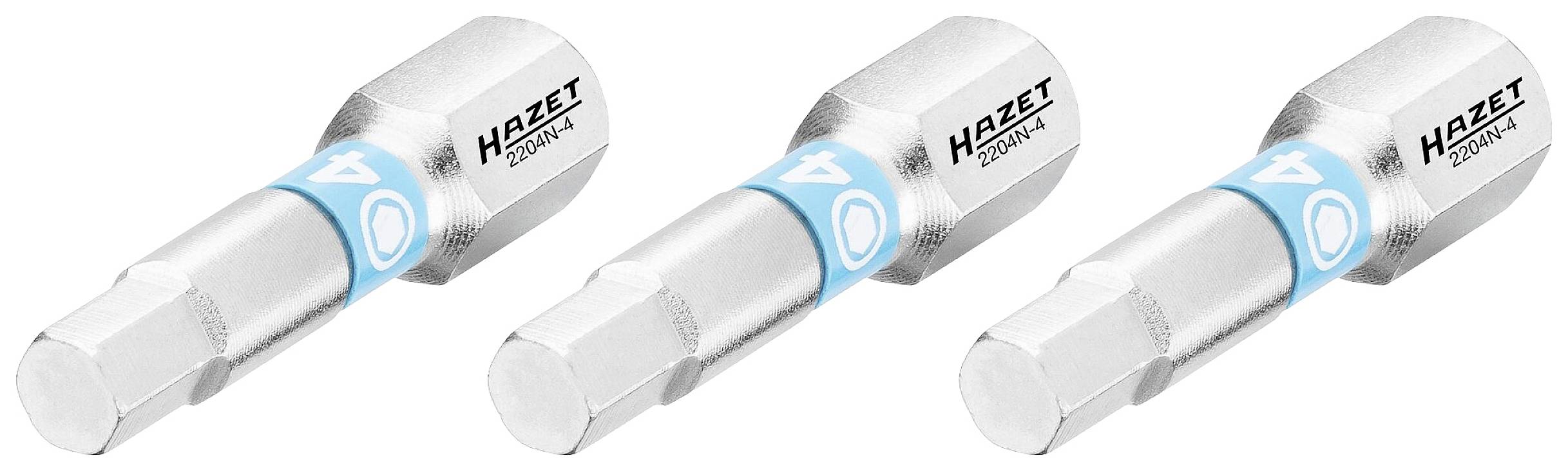 Hazet 2204N-4/3 Hatlap bit 4 mm C 6.3 1 db