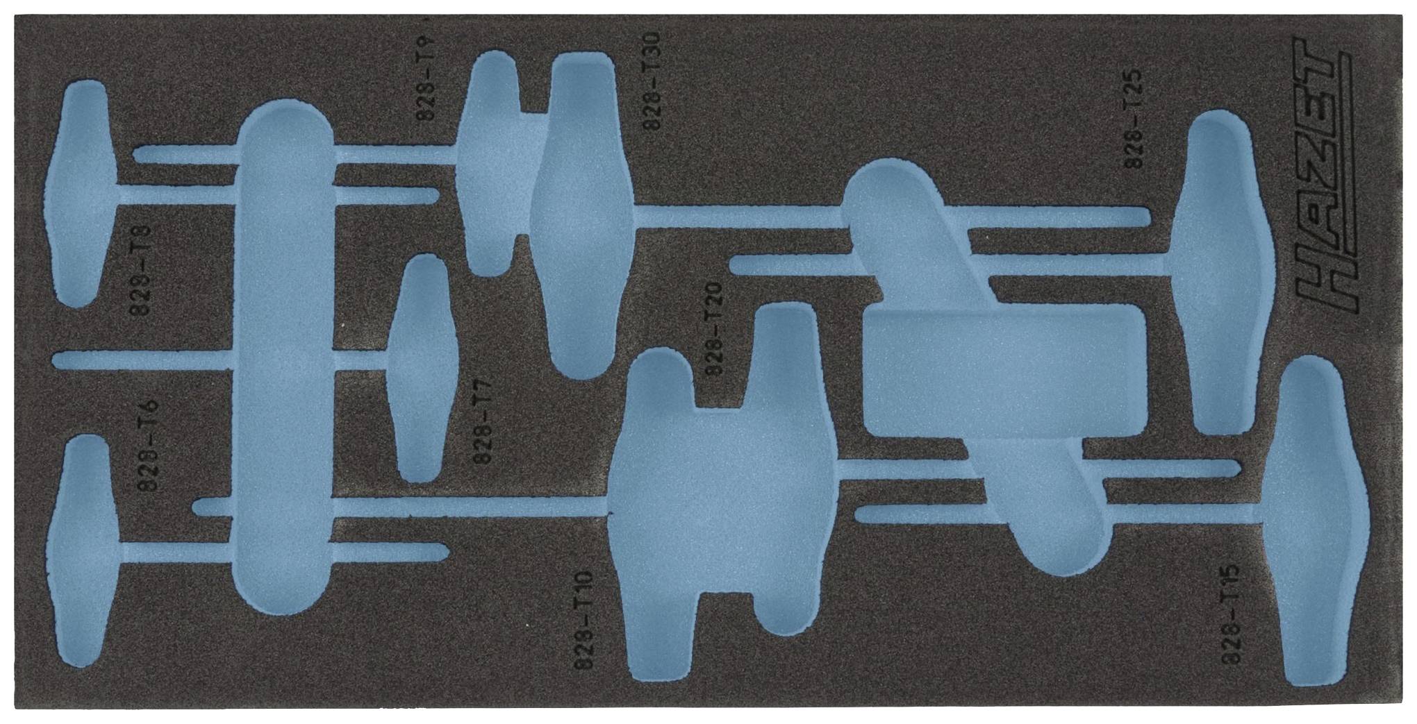Hazet 163-182L 163-182L Habanyag betét (H x Sz) 342 mm x 172 mm