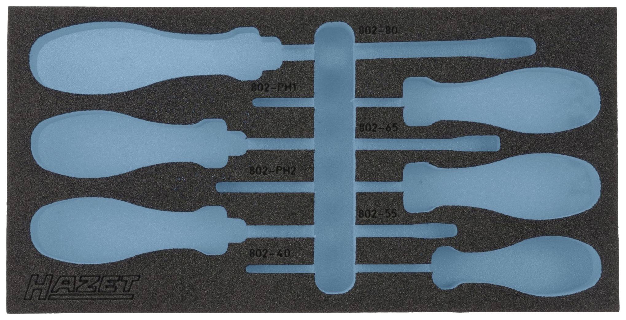 Hazet 163-184L 163-184L Habanyag betét (H x Sz) 342 mm x 172 mm