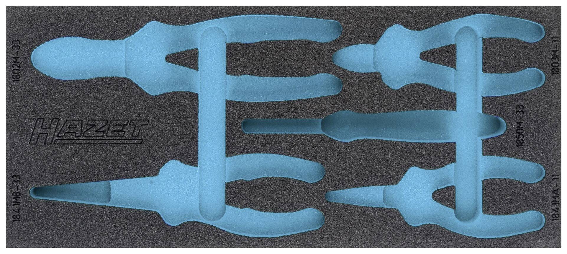 Hazet 163-375L 163-375L Habanyag betét (H x Sz) 172 mm x 392 mm