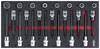 Vigor V5091 Csavarhúzó betét készlet 1/2" (12,5 mm) V5091