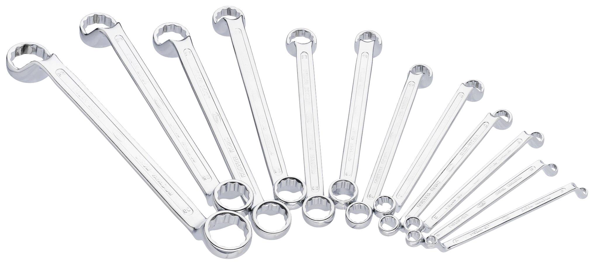 Vigor V1524N V1524N Kettős gyűrűskulcs készlet Kulcsszélesség (metrikus) 6 - 32 mm
