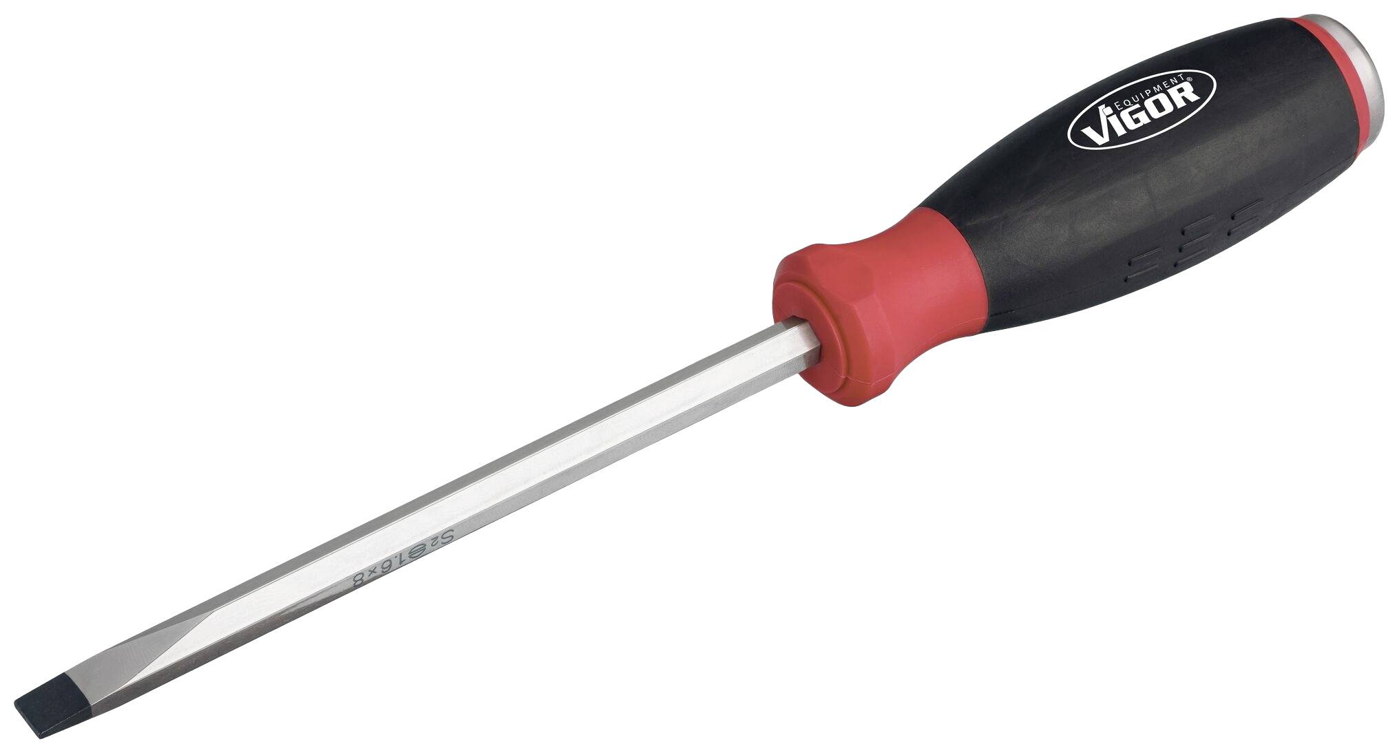 Vigor V5043 Egyenes pengéjű csavarhúzó Penge hossz: 175 mm
