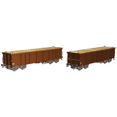 Piko H0 58235 H0 szett 2 db Eaos gondola DB-AG fával