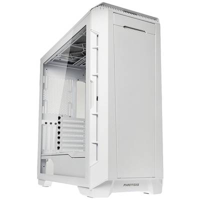 Phanteks Eclipse P600S Silent Midi torony Ház, Gaming doboz Fehér 3 előretelepített hűtő, Hőszigetelt, Oldalsó szélvédő,