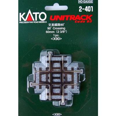 H0 Kato Unitrack 2-401 Kereszteződés 1 db