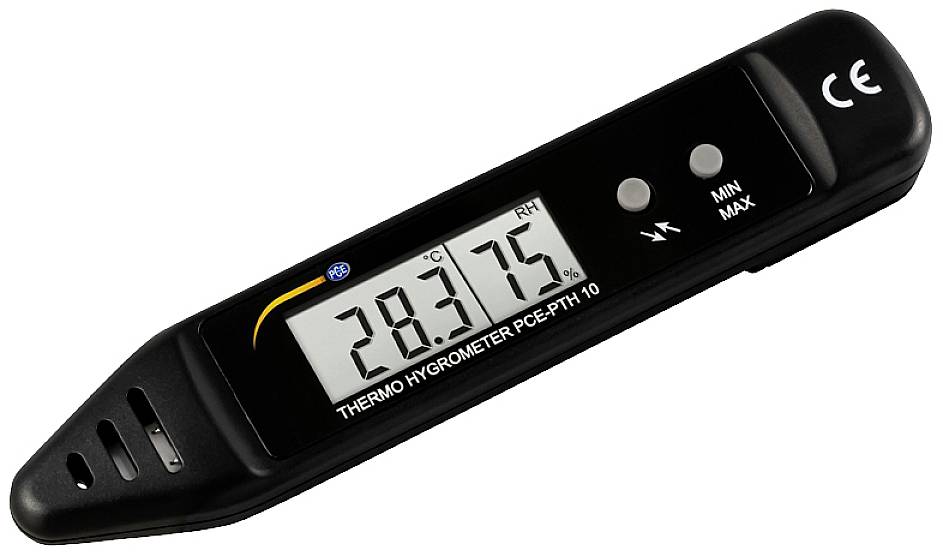 PCE Instruments PCE-PTH 10 Digitális hőmérő Kalibráció (ISO) -10 - +50 °C