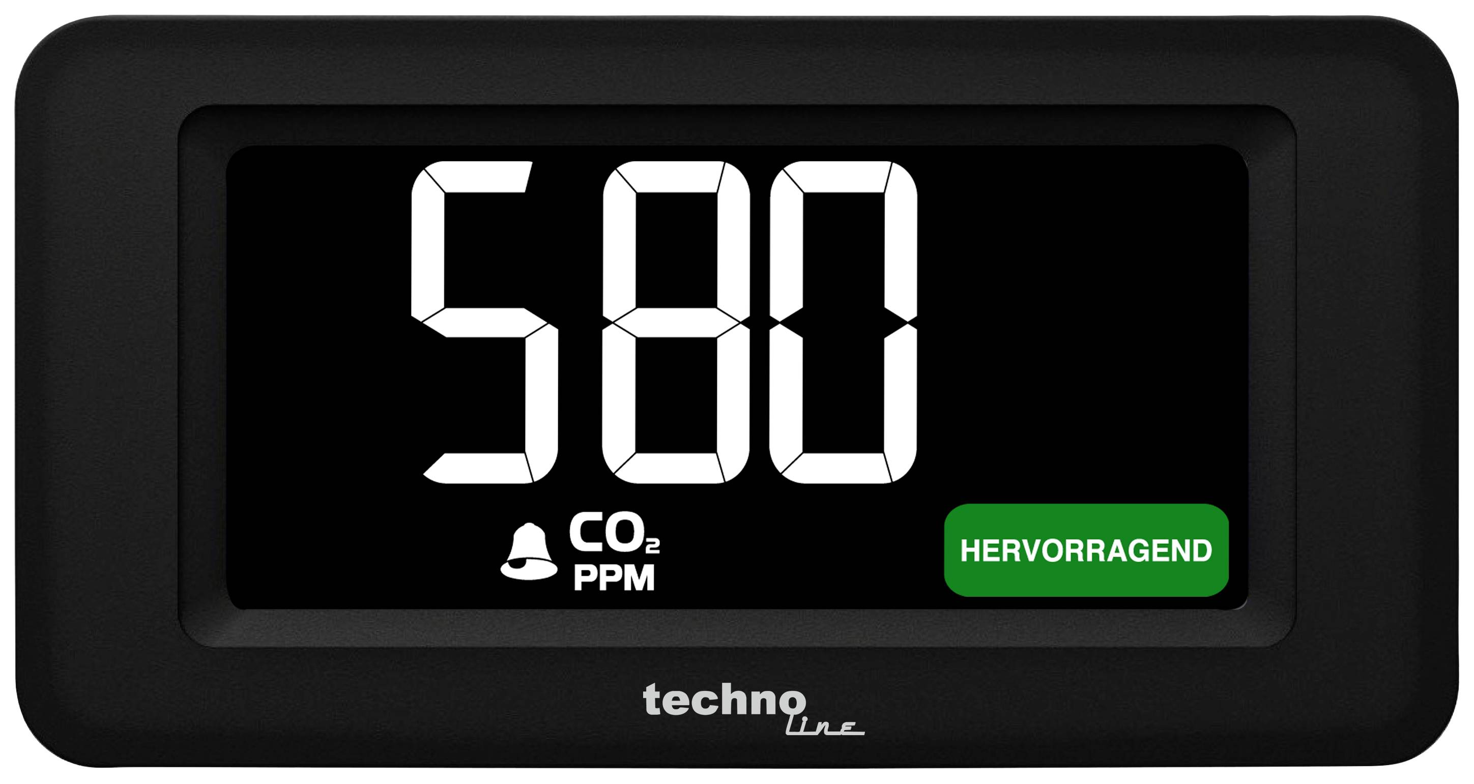 Techno Line WL1022 WL1022 CO2 kijelző / CO2 mérőműszer