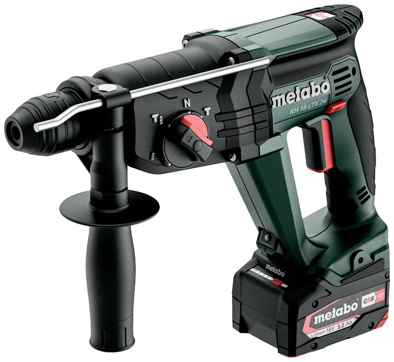 Metabo KH 18 LTX 24 SDS-Plus-Akkus kombi kalapács 18 V 5.2 Ah