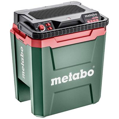 Metabo KB 18 BL Akkus hűtő- és fűtődoboz EEK: E (A - G) 12 V/DC, 18 V/DC, 240 V/AC Zöld, Piros, Fekete 24 l 17 °C...+60