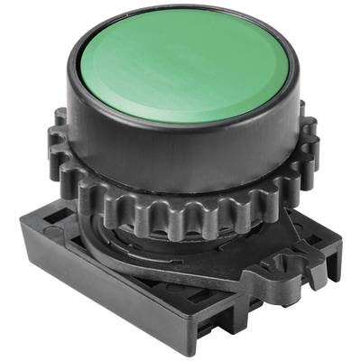 TRU COMPONENTS TC-10343988 S3PR-P1G Nyomógomb Gomb Normál zöld (selyemmatt) 1 db