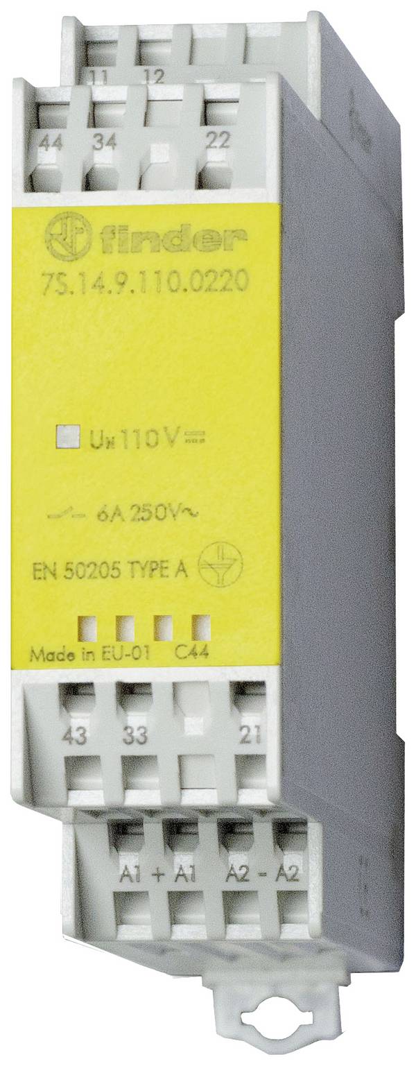 Finder 7S.14.8.230.4310 Relé Névleges feszültség: 230 V/AC Max. kapcsolási áram: 3 A 1 db