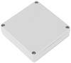 Hammond Electronics 1551WXGY Univerzális műszerdobozok 80 x 80 x 22 ABS Szürke 1 db