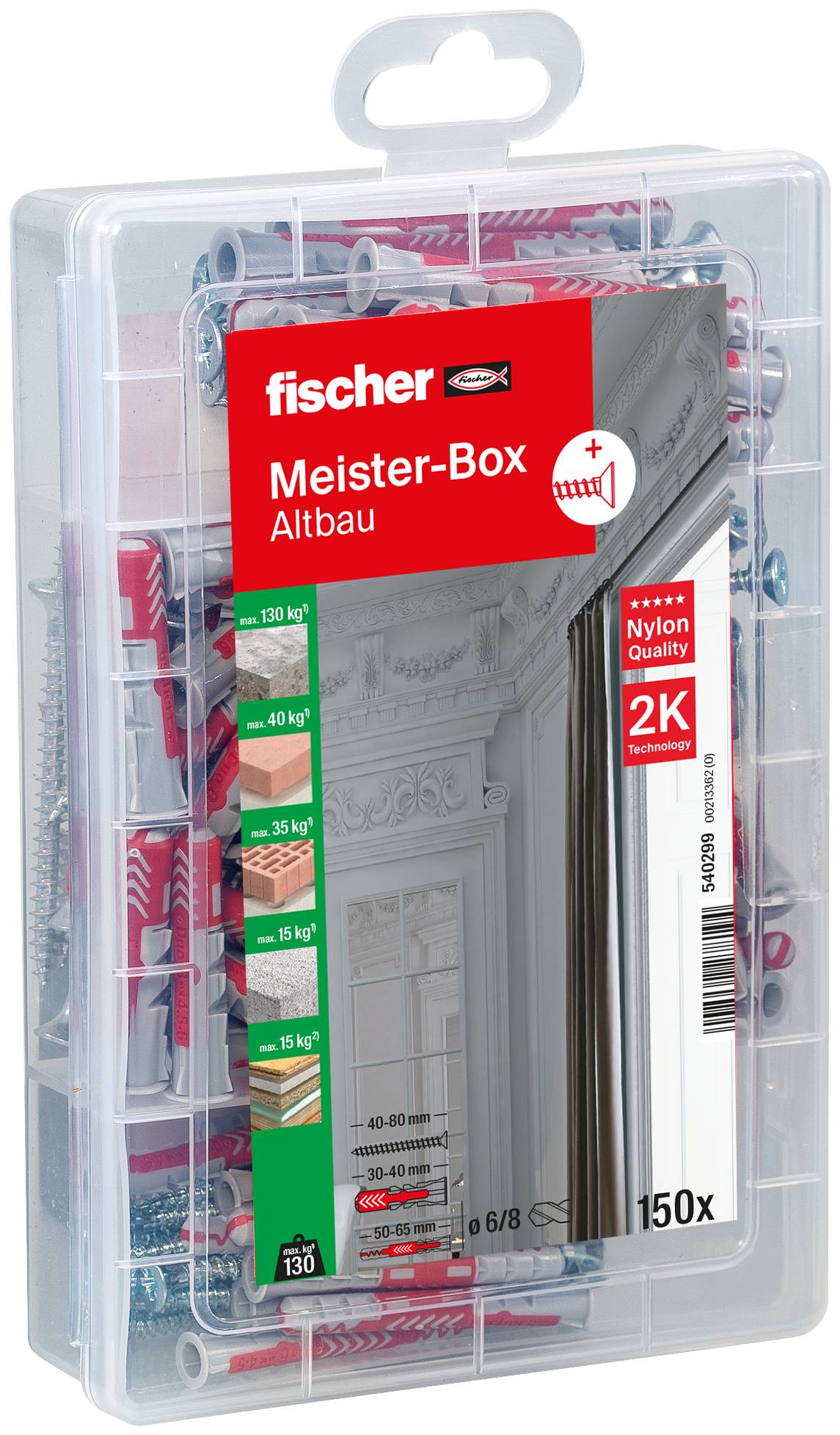 Fischer 540299 Tipli rendszerez doboz 1 db