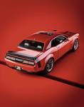 1:18 Dodge Challenger R/T piros