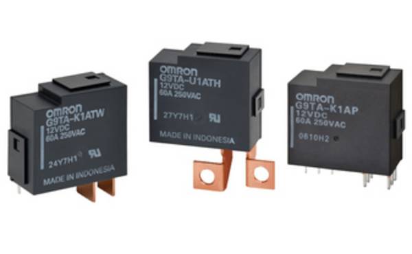 Omron G9TA-U1ATW DC12 Power relé 12 V/DC 60 A 1 záró 1 db csomag