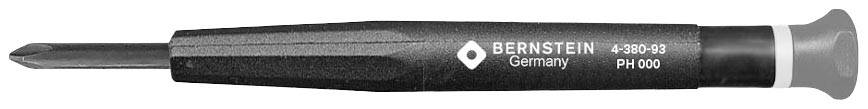 BERNSTEIN Tools for Electronics 4-380-93 4-380-93 Kereszthornyú csavarhúzó Penge hossz: 17 mm