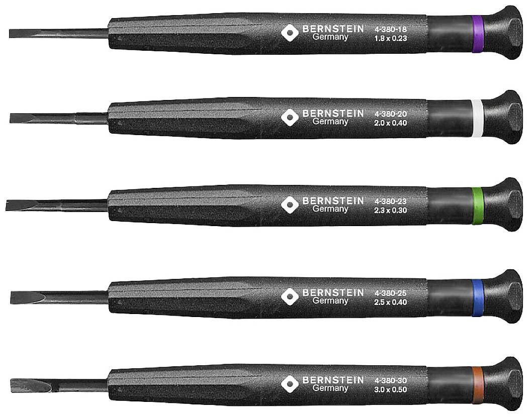 BERNSTEIN Tools for Electronics 4-380-G Csavarhúzó készlet