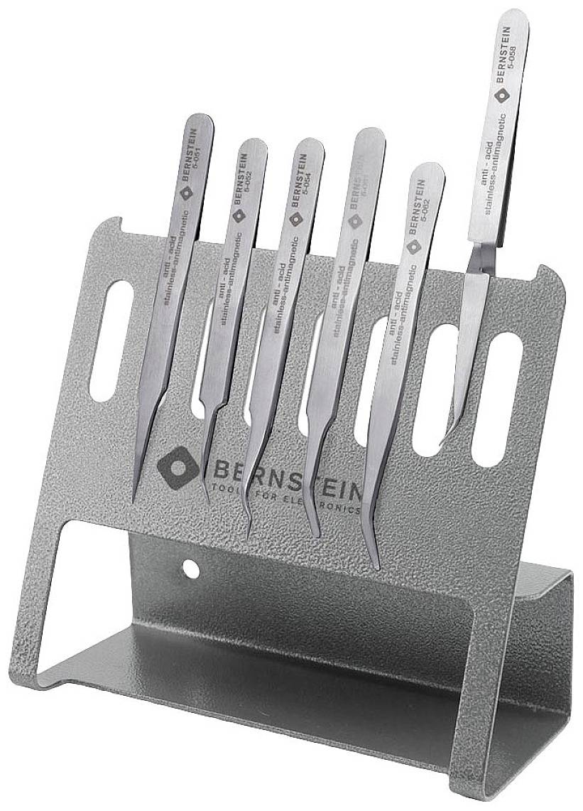 BERNSTEIN Tools for Electronics 5-050-V Beültető csipesz 150 mm