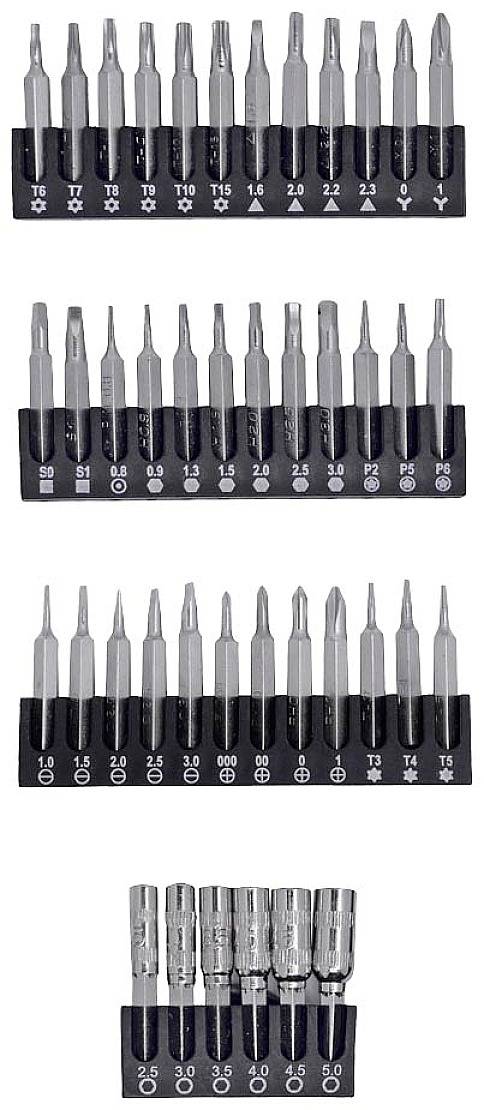 BERNSTEIN Tools for Electronics 6-340-3 Bit készlet 42 részes
