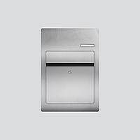 Siedle 210010196-00 BK/NS-1 Postaláda Acél, nem rozsdásodó Ezüst