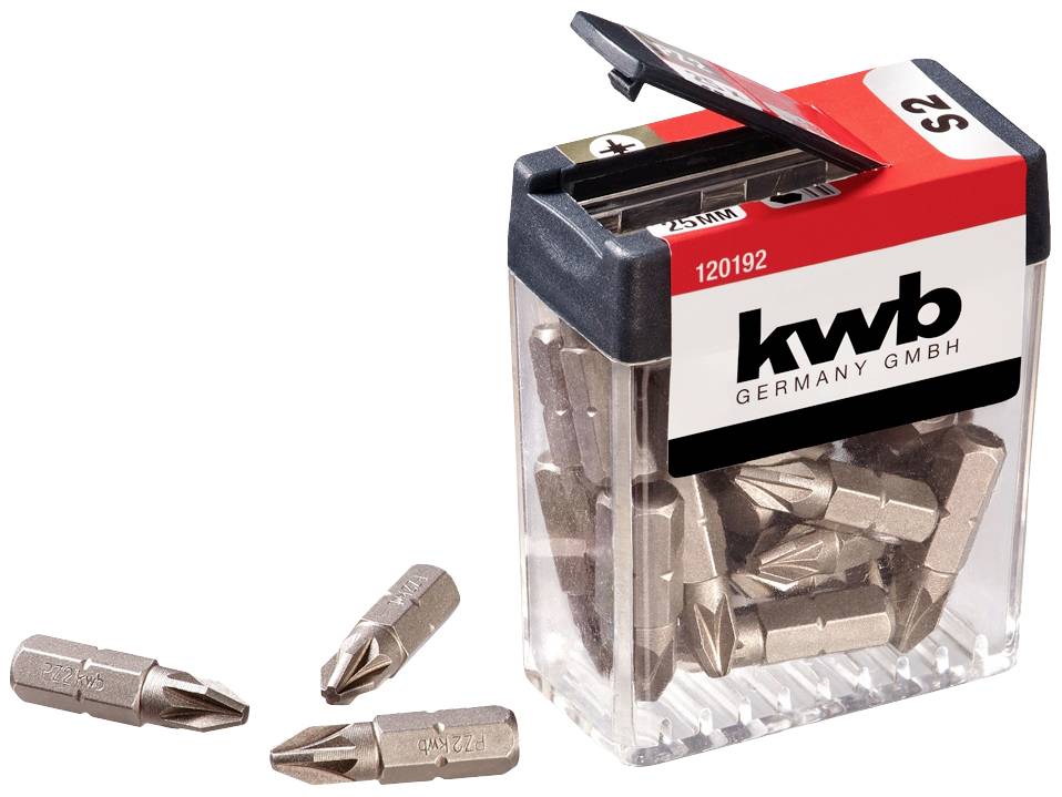 kwb 120192 Kereszthornyú bit PZ 2 Acél 25 db