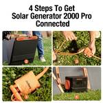Jackety SolarSaga 200 összecsukható napelem