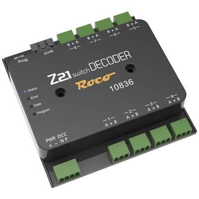 Roco 10836 Z21 switch Decoder Kapcsolás dekóder Modul