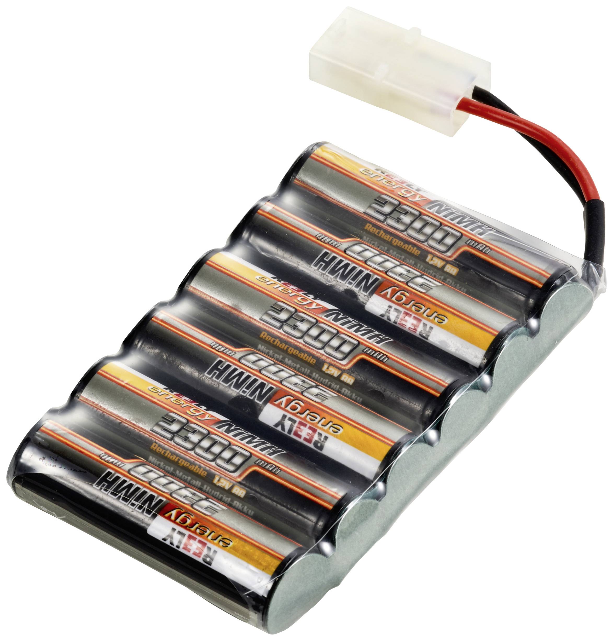 Reely Akkucsomag, NiMH 7.2 V 2300 mAh side by side Tamiya
