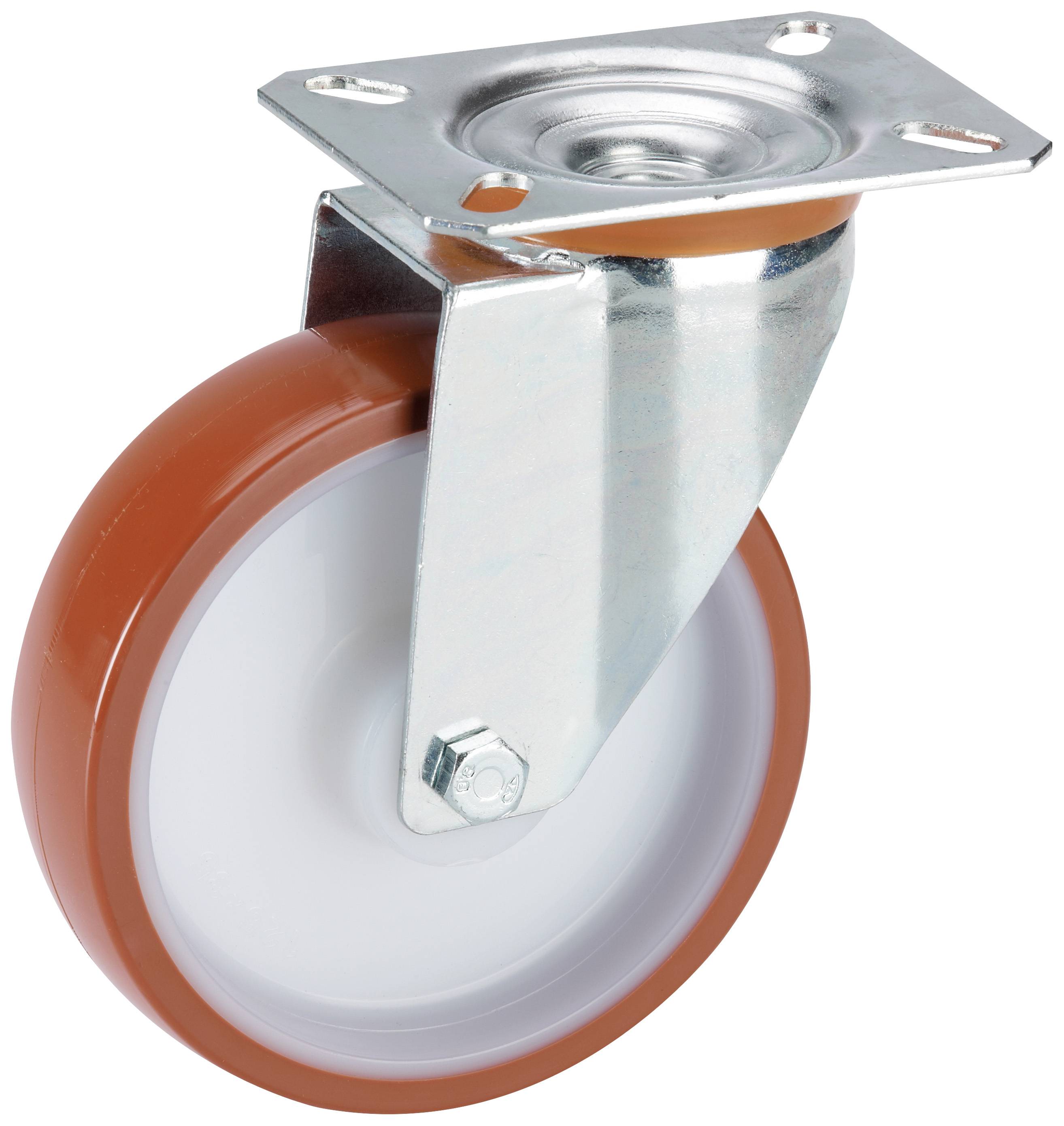 dörner + helmer 731571 731571 Beálló görgő KerékØ: 125 mm Teherbírás (max.): 200 kg 1 db