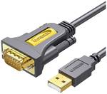 Soros kábel USB 2.0 - RS232 DB9