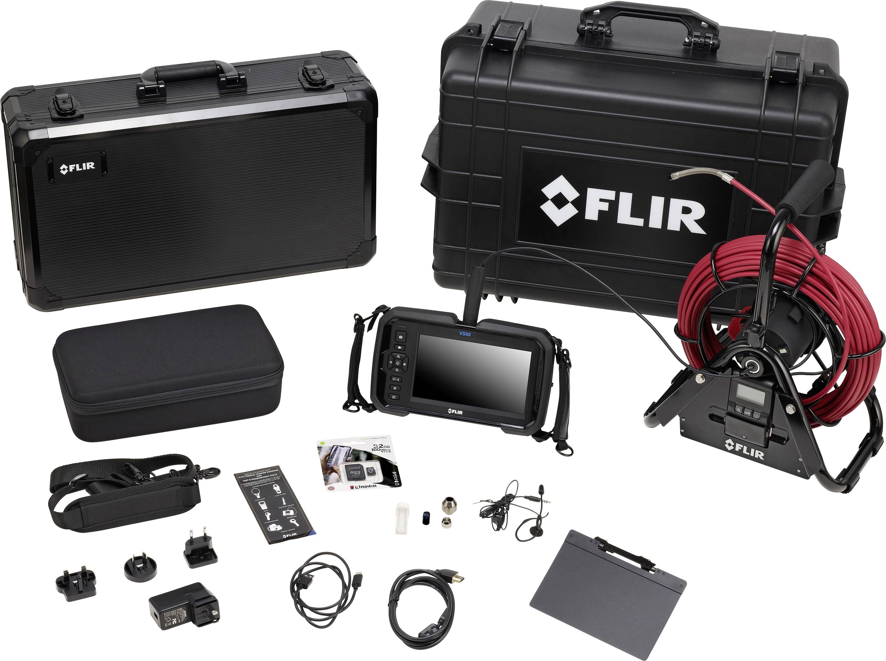 FLIR VS80-KIT-5 Vizsgálókamera Szonda átmérő: 10 mm Szondahossz: 25 m