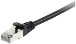 Felszerelni 605590 hálózati kábel fekete 1 m Cat6 S/FTP (S-STP)